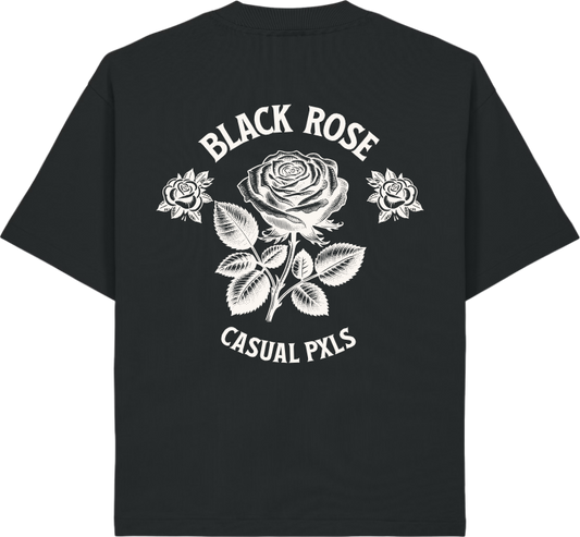 T-Shirt Black Rose