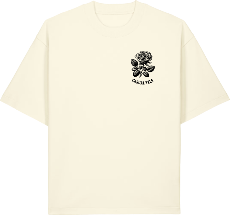 T-Shirt Black Rose
