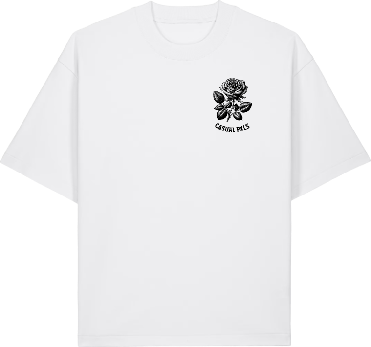 T-Shirt Black Rose